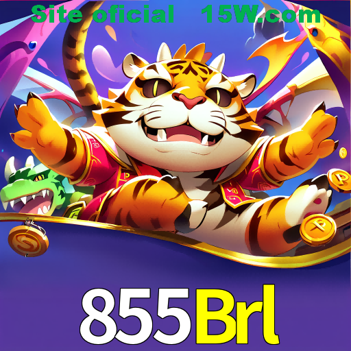 Imagem promocional da 855Brl mostrando a plataforma e suas vantagens